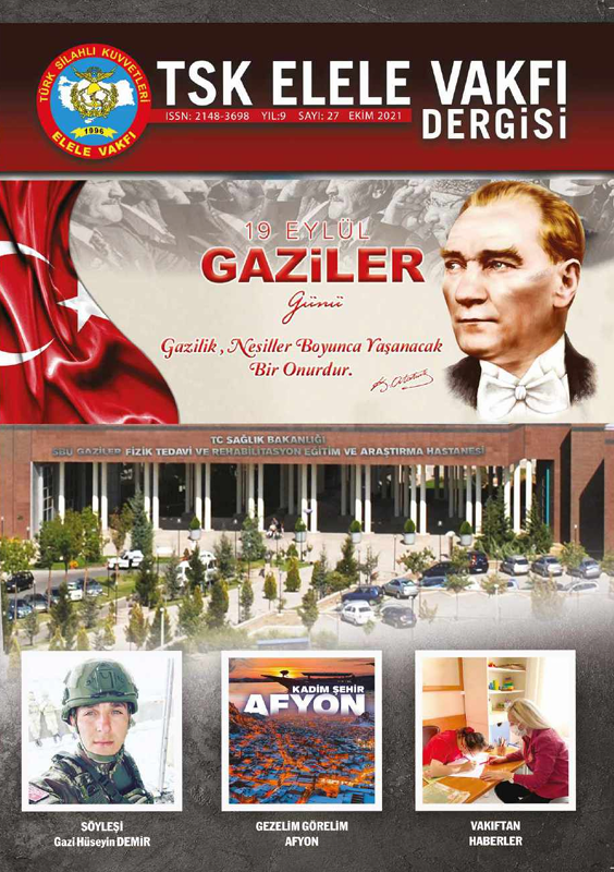 TSK ELELE Vakfı Dergisi • 27. Sayı