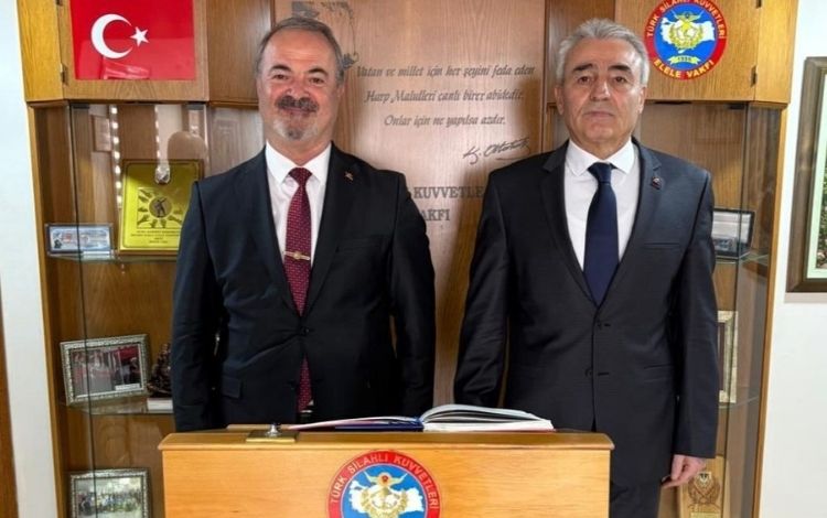 (Em.)Tuğgeneral İsmail Hakkı KÖSEALİ Vakfımızı ziyarette bulunmuştur.