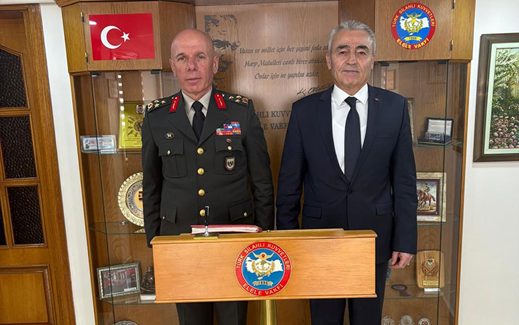 4.Kolordu Komutanı Korgeneral Ahmet KURUMAHMUT Ziyaret